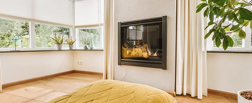 Residential Fireplace Ceramic Glass Installation in Massapequa Park, NY