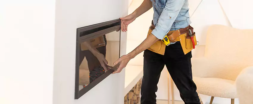Metal Fireplace Installation in Massapequa Park, New York