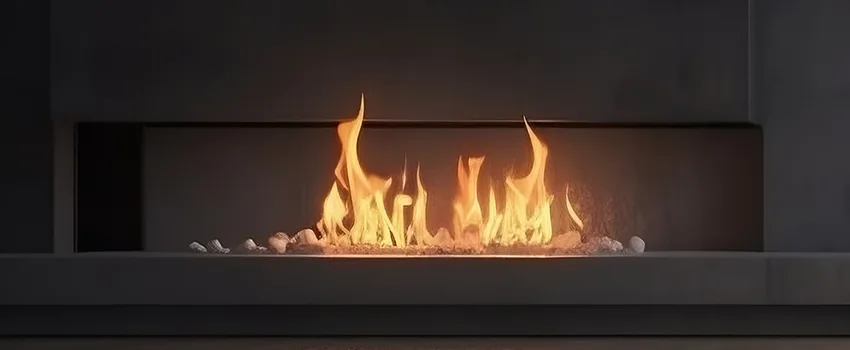 B-Vent Gas Fireplace Installation in Massapequa Park, NY